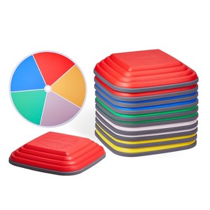 VEVOR Balance Stepping Stones for Kids, 10 PCS, Up to 220 lbs, Non-Slip Toddlers Sensory Stepping Stones, Toys for Children Aged 3 4 5 6 7 8+ - 1 of 4