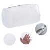 Unique Bargains Folding Thickened Mesh Laundry Bag 488 Cubic-ines White 1 Pc - 4 of 4