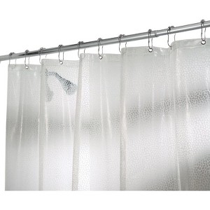 iDesign 72 in. H X 72 in. W Clear Raindrop Shower Curtain Vinyl - 1 of 1