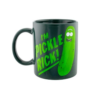 Just Funky Rick and Morty Pickle Rick 12 Ounce Coffee Mug - 1 of 4