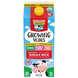 Image of Horizon Organic Growing Years Whole DHA Omega-3 Milk - 59 fl oz