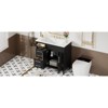 TiramisuBest 30" Bathroom Vanity, Modern Cabinet with Sink Combo, Soft-Closing Door & 3 Drawers, Solid Wood Frame (White) - 4 of 4