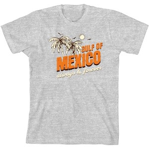 Gulf of Mexico Always & Forever Youth Crew Neck Short Sleeve Tee - 1 of 2