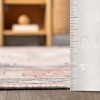 Nuloom Catreena Transitional Floral Machine Washable Indoor Area Rug 4' x 6' in Pink - 3 of 4