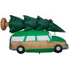 Gemmy Christmas Inflatable Griswold Station Wagon with Tree and Squirrel, 4.5 ft Tall - 4 of 4