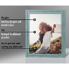 Americanflat Rustic Picture Frame with polished glass - Displays Textured Wood and Polished Glass for Wall and Tabletop - 3 of 4