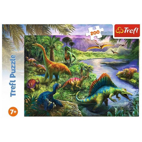 Puzzle Trefl combat tyrannosaurus de 160 pièces 