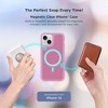 iHome Magnetic Velo Phone Case for iPhone 16e/16/15, Pink - 2 of 4