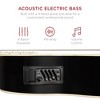 Best Choice Products 22-Fret Full Size Acoustic Electric Bass Guitar w/ 4-Band Equalizer, Truss Rod - 2 of 4