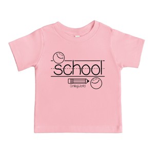 The Juniper Shop SmileyWorld School Handwriting Lines Toddler Short Sleeve Tee - 1 of 4