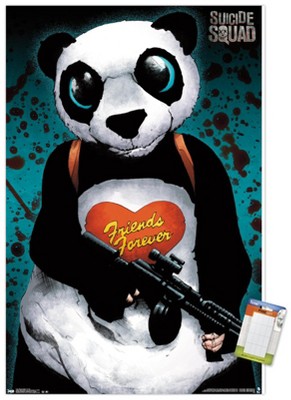Trends International DC Comics Movie - Suicide Squad - Panda Unframed Wall Poster Prints