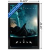 Trends International DC Comics Movie The Flash - Batman and Batmobile One Sheet Framed Wall Poster Prints - 3 of 4