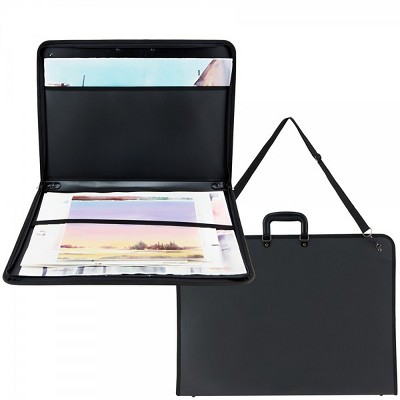 Art Portfolio Case Art Supplies with Nylon Shoulder Multifunction