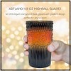 Artland Orange & Black Highball Glass - Set of 8 - 2 of 4