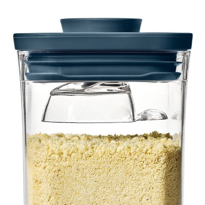 OXO Pop 3pc Everyday Airtight Food Storage Container Set Storm Blue: Kitchen Canister Set, Dishwasher-Safe — фото 5