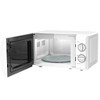 Impecca 0.7 Cu. Ft. Retro Countertop Microwave Oven - White - 2 of 3