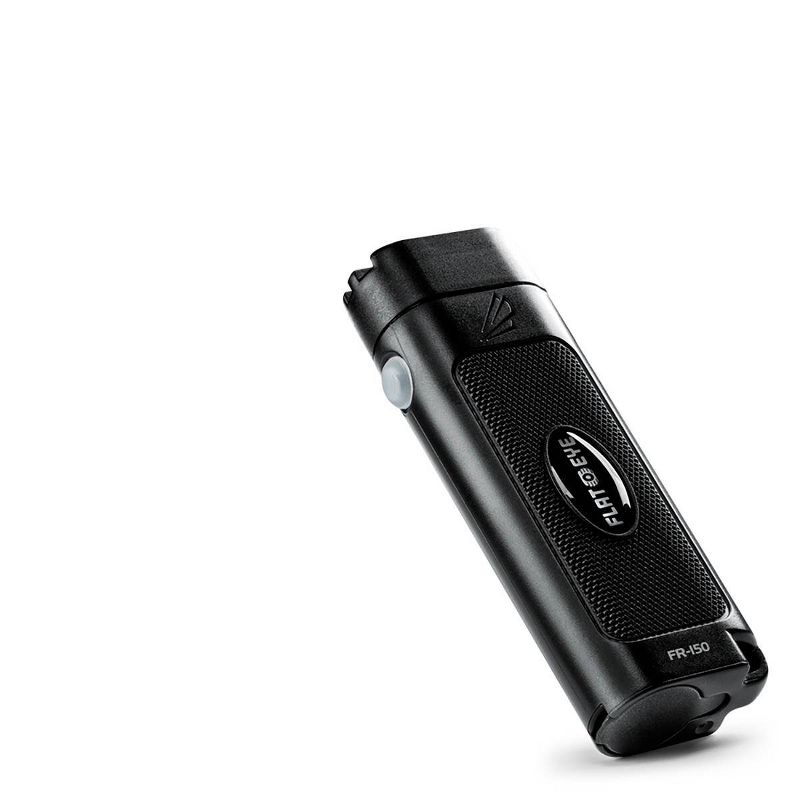FLATEYE FR-150 LED Rechargeable Mini Flashlight - Black, 1 of 5
