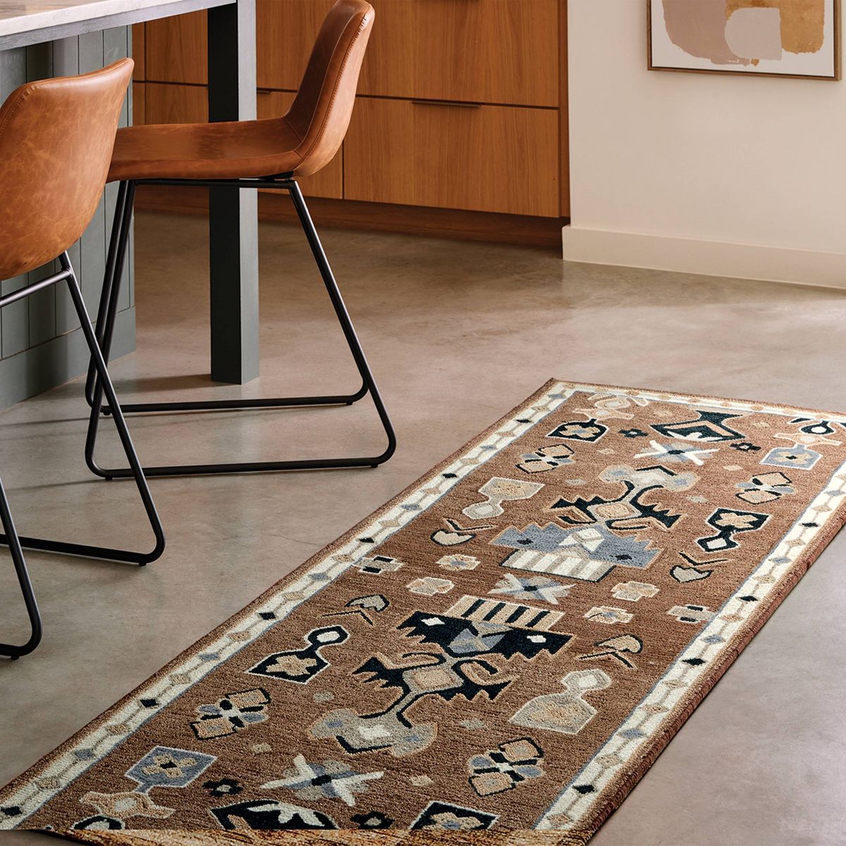 Wool Tufted Rug Brown - Threshold™ - thumbnail 6