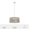 Solhaven 19" 3-Light Pendant Brushed Nickel Ceiling Light - Mid-Century Style for Dining Room or Office - 2 of 4