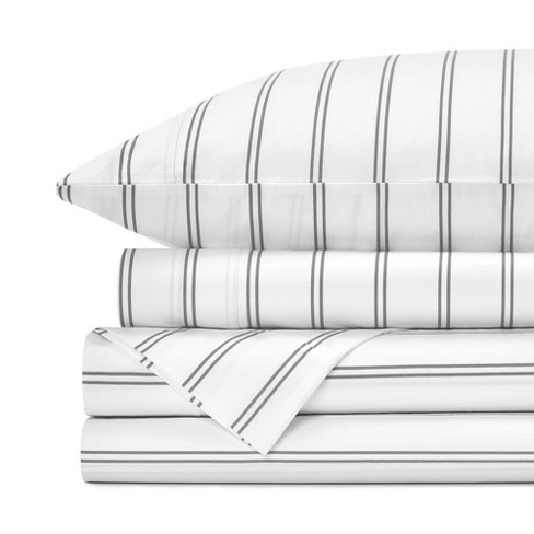 Luxe Sheet Set (Paragon), Flint Gray, Cal King - Standard Textile Home