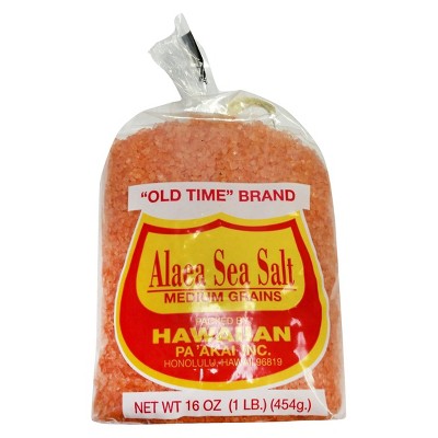 Old Time Alaea Medium Grain Sea Salt 16oz