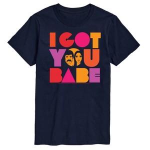 Men's - Sonny and Cher - I Got You Babe Short Sleeve Graphic T-Shirt - 1 of 4