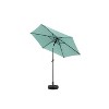 Cesicia 9FT Outdoor Patio Umbrella with Push Button Tilt and Crank (Base Not Included) - 3 of 4