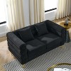 NicBex 60 Inch Loveseat,Modern Oversized Loveseat Sofa with 2 Pillows,Upholstered 2-Seater Couch for Living Room,Bedroom,Lounge - 2 of 4