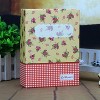 6 inch 100 Sheets 4R Small Floral Flower Pocket Photo Album(Orange) - 2 of 4