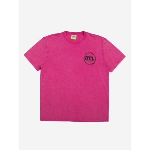 Jersey Shore GTL Crew Neck Short Sleeve Pink T-shirt - image 1 of 4