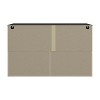 Hillsdale Furniture Delmar Wood 6 Drawer Dresser with Metal Handles Matte Black - 3 of 4