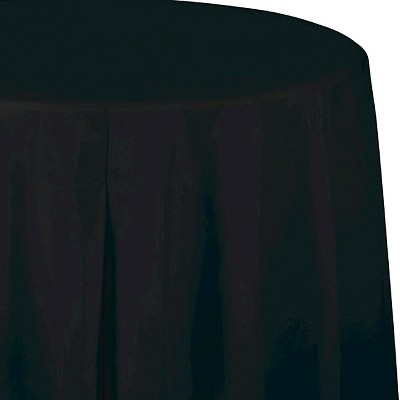 Black Disposable Tablecloth