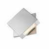Quadrate LED Wall Sconce - Modern Aluminum Design, Dimmable, Wet Rated, 2700K, 180 Lumens - 3 of 3