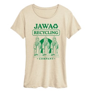 Women's - Star Wars - JAWA Recycling Short Sleeve Graphic T-Shirt - 1 of 4