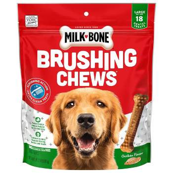 Milk-Bone Dental Original Large Chew Dog Treat Flavored - 24.2oz