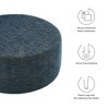 Modway Callum Large 38 in. Round Woven Heathered Fabric Upholstered Ottoman - 4 of 4