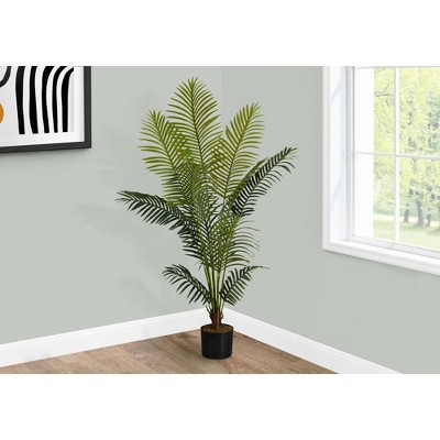 NicBex Artificial Tree Artificial Plant 24" Tall Artificial Palm Tree with Pot, Room Decor for Home Office Foyer Porch
