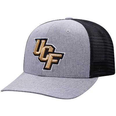 NCAA UCF Knights Men's Gray Chambray with Hard Mesh Snapback Hat