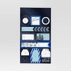 50ct Christmas Peel and Stick Gift Tags Silver/Blue/White - Wondershop™ - 3 of 3