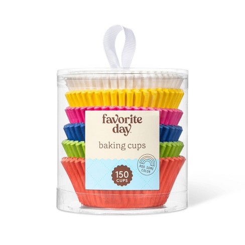 Rainbow Cupcake Liners, 150-Count