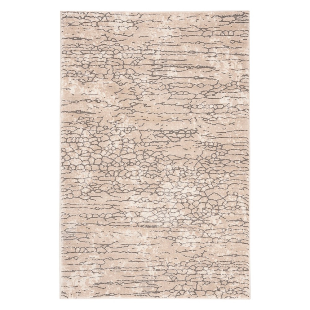 4'x6' Pebble Area Rug Beige - Safavieh