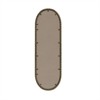 CIPACHO Gold/Sliver Iron Art Oval Retro Mirror - Antique Effect, Wall - Hanging for Living Room, Bedroom & Entrance - 4 of 4