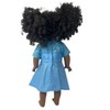 Doll Clothes Superstore Blue Party Dress Compatible With 18 Inch Girl Dolls Like American Girl Our Generation My Life Dolls - 4 of 4