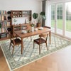 Modern Area Rugs Diamond Floor Mats with Non-Slip Backing - 2 of 4