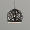 Livex Lighting Chantily 1 - Light Pendant in  Black - 2 of 4