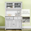 LunaLulinlk 63.5" Kitchen Buffet with Hutch - 2 of 4
