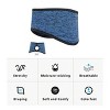 Anna-Kaci Women's Ponytail Headband Moisture-Wicking for Running Exercise Workouts Winter Ear Warmer - 2 of 4