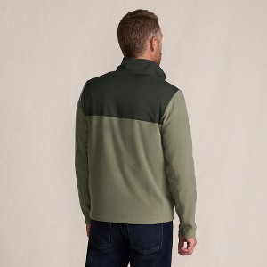 Lands' End Men's Anyweather Fleece Quarter Zip Pullover - 1 of 4