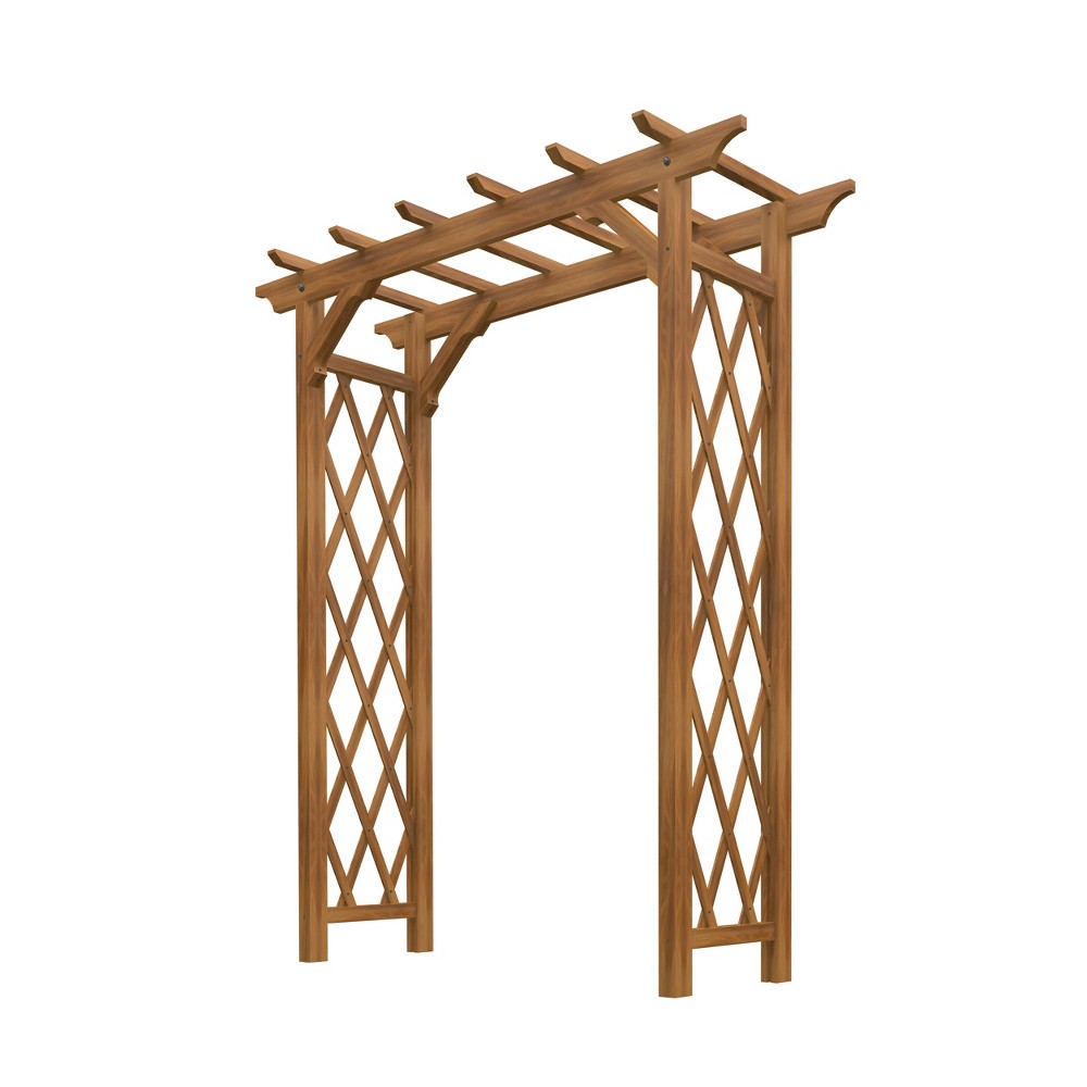 UPC 673995688975 product image for 4.5' Heartwood Cedar Arbor Brown - Vita | upcitemdb.com