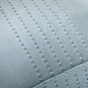 44"x22"x10 Rib Stripe Woven Chambray Outdoor Patio Cushioned Bench  Blue - Hearth & Hand™ with Magnolia - 3 of 4